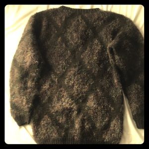 Oversized multi color sweater